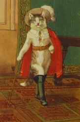 The Boot Cat (Illustration from Conte de Perrault)